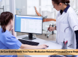 How do care staff benefit from fewer medication-related errors and clearer records through emar system